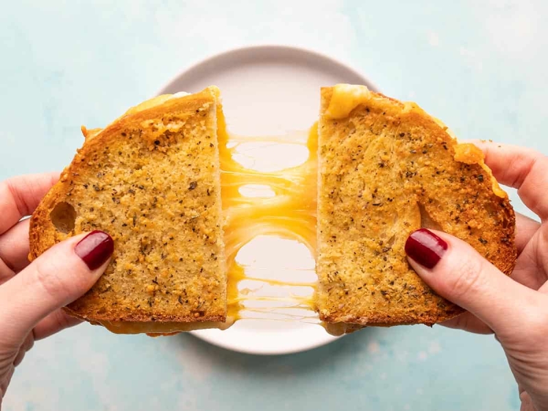 Air Fryer Grilled Cheese