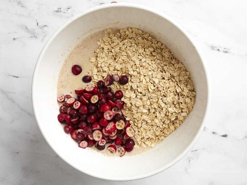 Apple Cranberry Baked Oatmeal