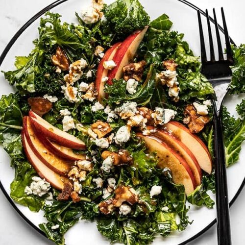 Autumn Kale and Apple Salad