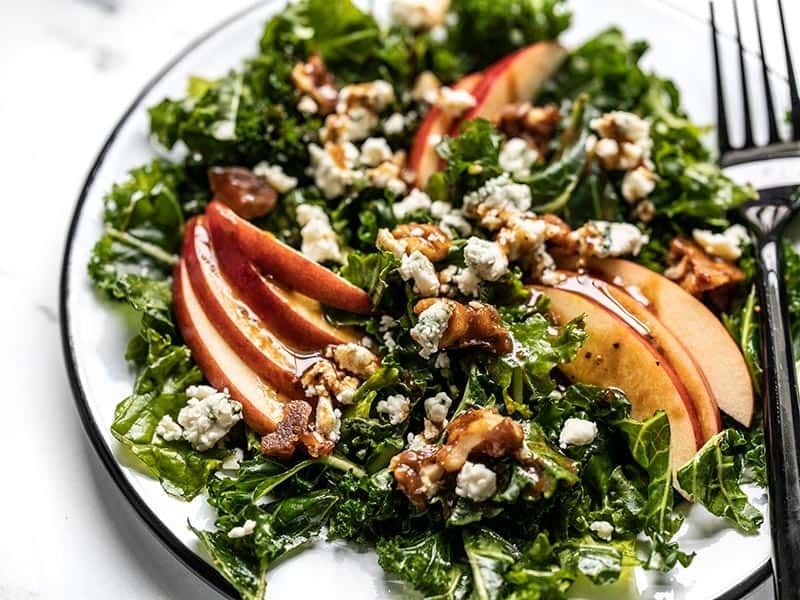 Autumn Kale and Apple Salad