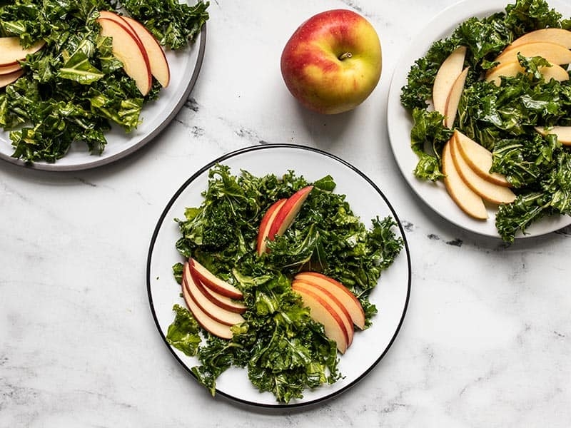 Autumn Kale and Apple Salad