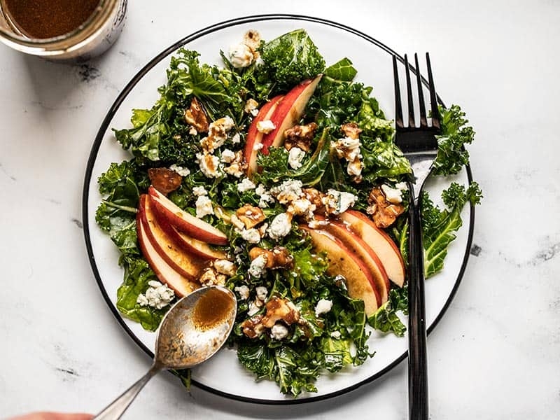 Autumn Kale and Apple Salad