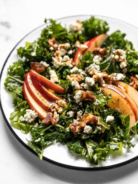 Autumn Kale and Apple Salad