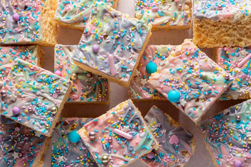 Unicorn Rice Krispies Treats Recipe