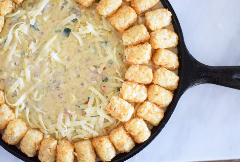 Tater Tot Hotdish