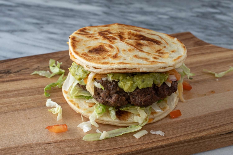 Copycat Applebee's Quesadilla Burgers