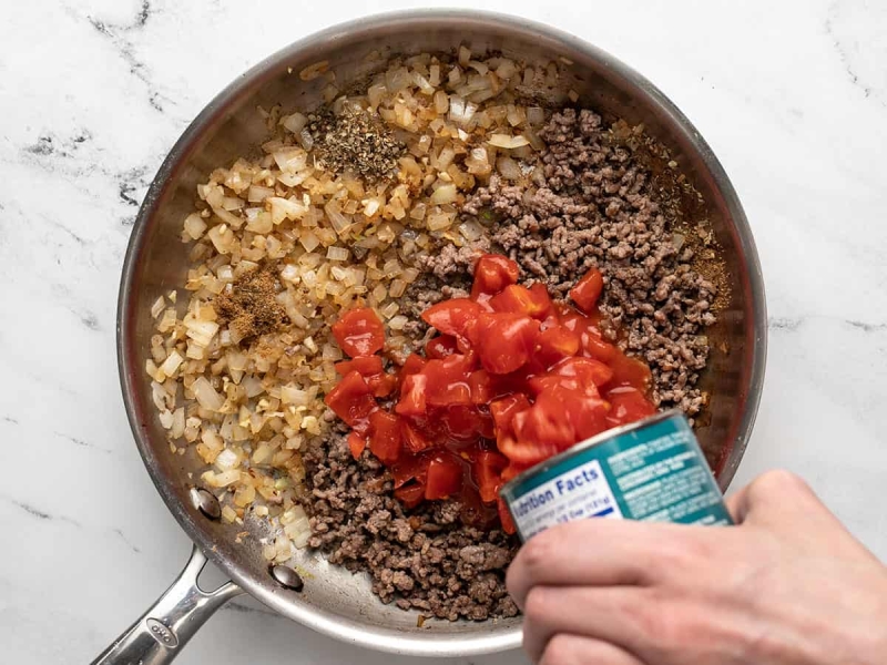 Beef And Tomato Rice Bowl