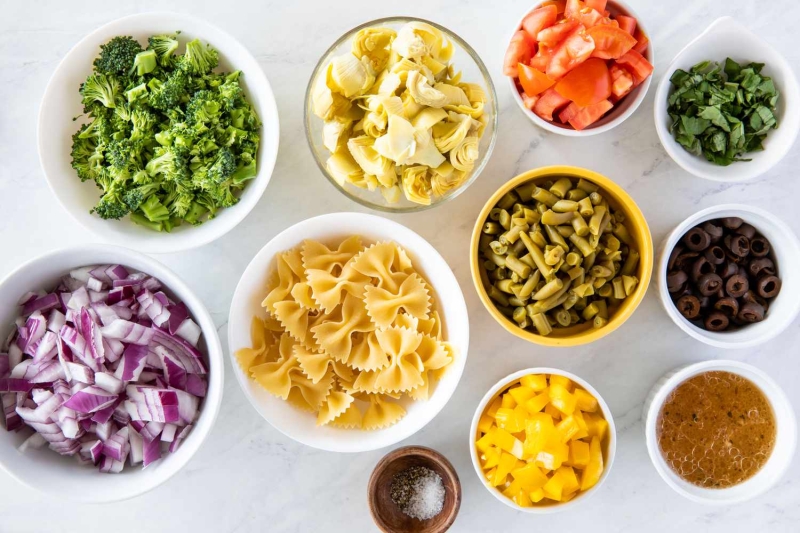 Low-fat Vegan Pasta Salad Recipe