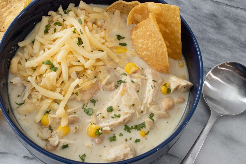 Instant Pot White Chicken Chili Recipe