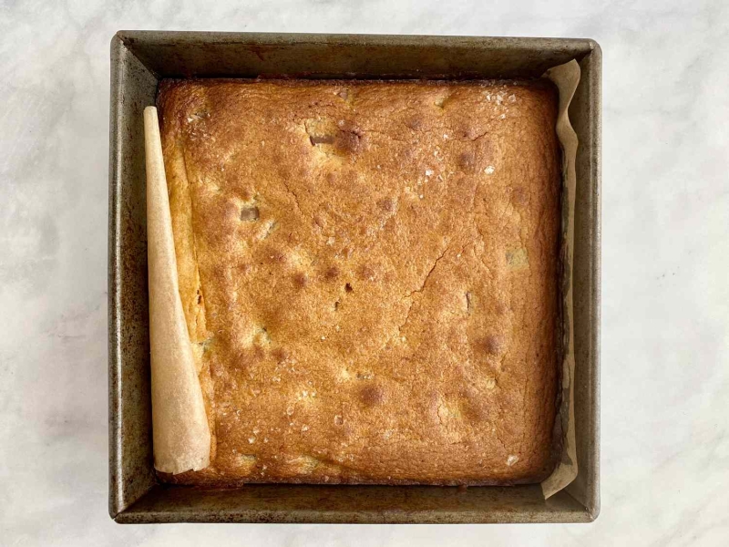 Chocolate Chunk Miso Blondies Recipe