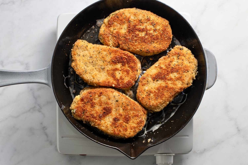 Baked Breaded Pork Chops Recipe