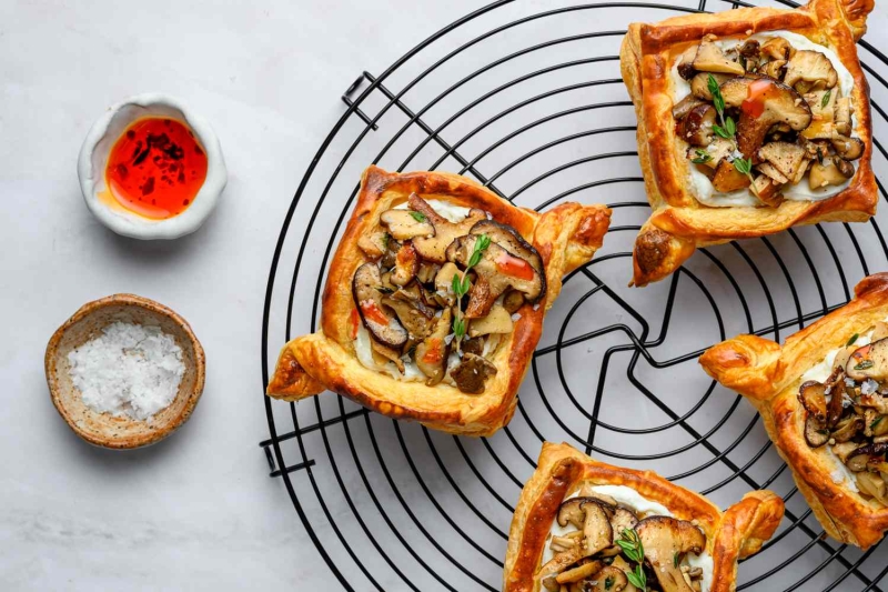 Savory Mushroom Tarts