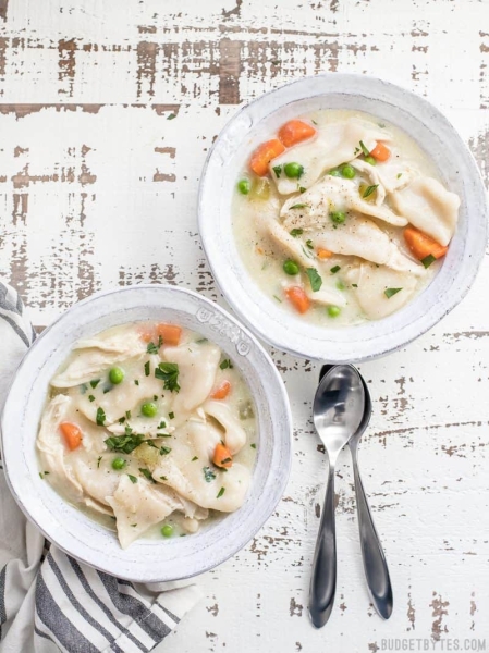 Chicken and Dumplings with Vegetables