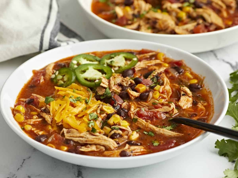 Chicken Enchilada Soup