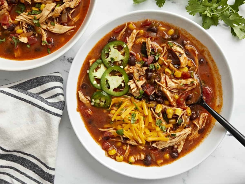 Chicken Enchilada Soup