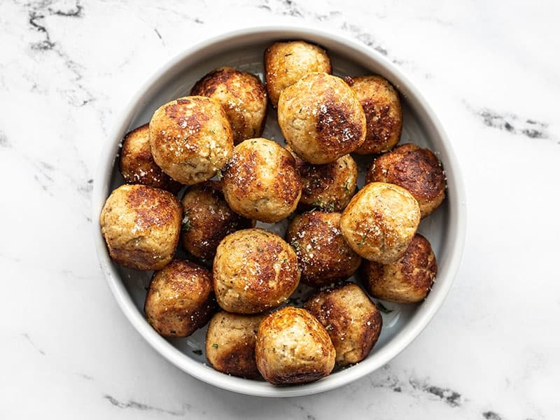 Chicken Parmesan Meatballs