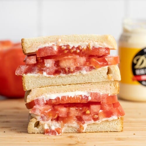 Classic Tomato Sandwiches
