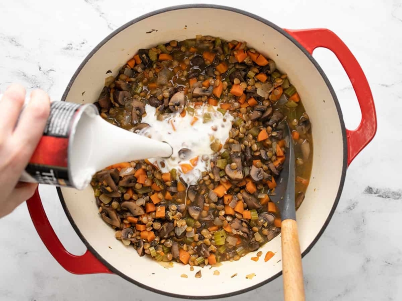 Creamy Lentil Vegetable Soup