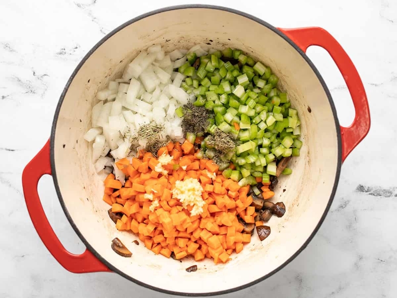 Creamy Lentil Vegetable Soup