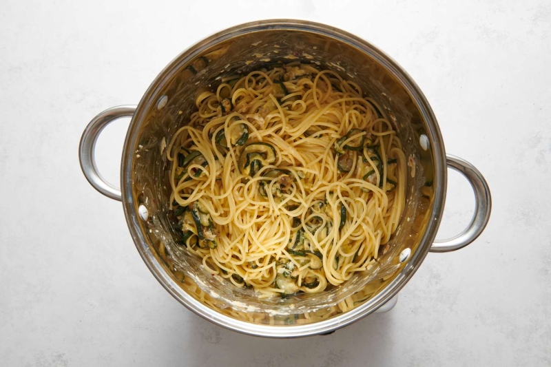 Caramelized Zucchini Pasta