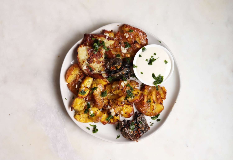 Crispy Smashed Potatoes