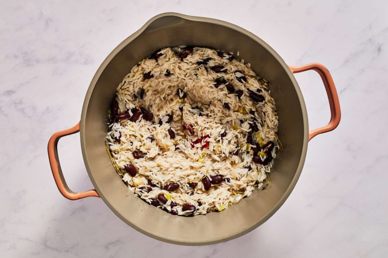 Jamaican Coconut Rice and Peas