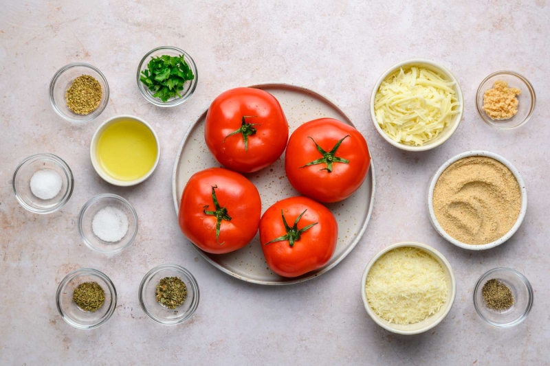 Vegetarian Stuffed Tomatoes Recipe