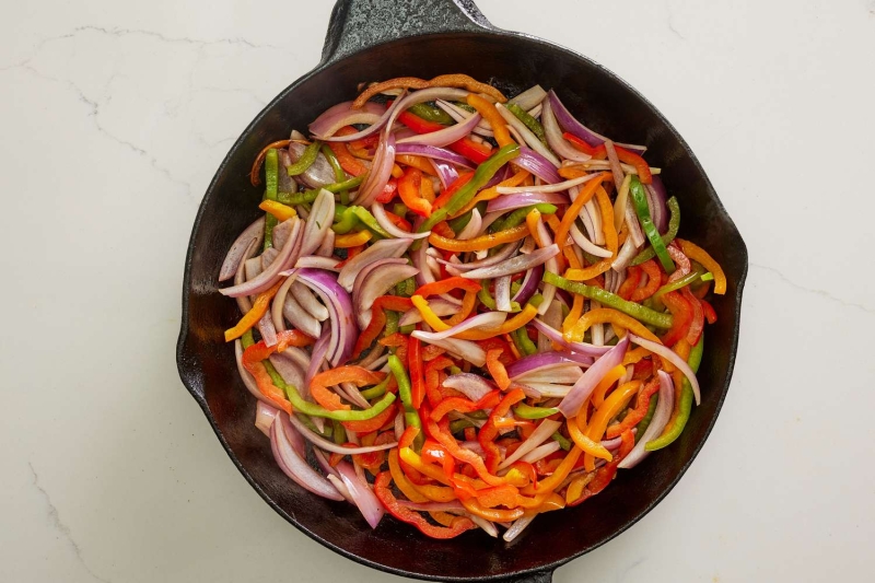 Chicken Fajita Pasta Bake