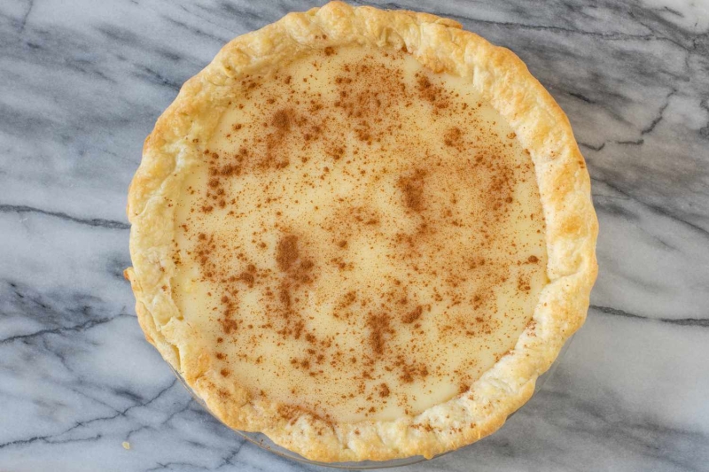 Sugar Cream Pie Recipe