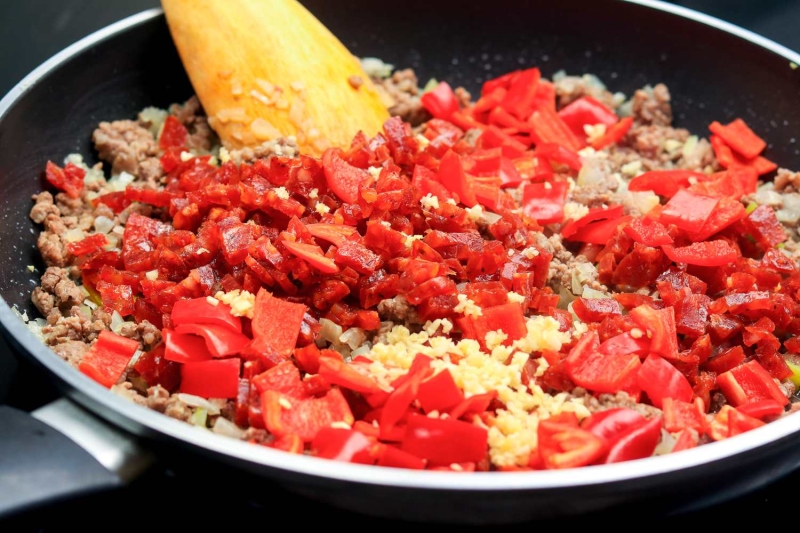 Crock Pot Sausage-Beef Chili