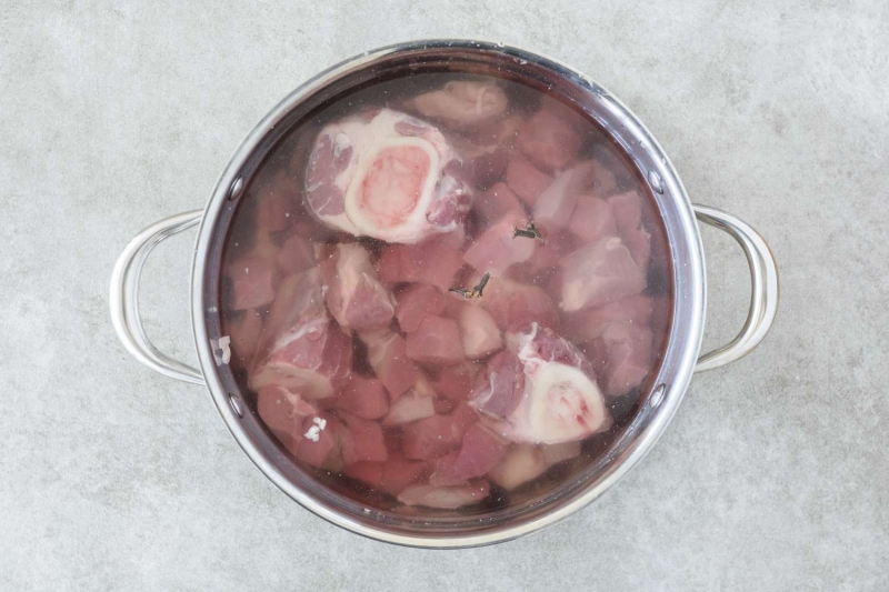 Homemade Beef Bouillon With Vegetables