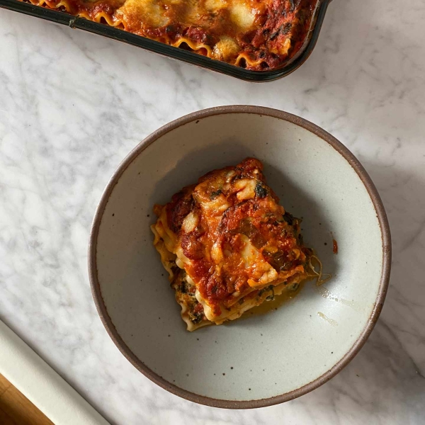 Perfect Spinach Lasagna