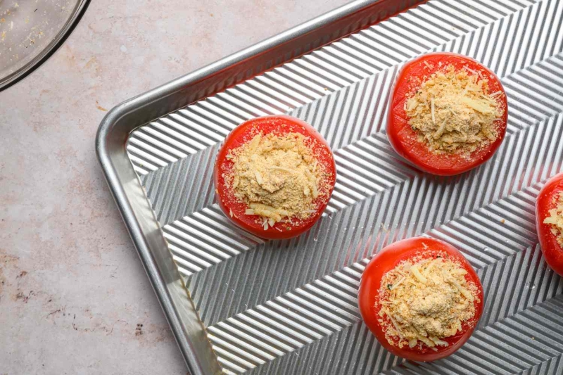 Vegetarian Stuffed Tomatoes Recipe