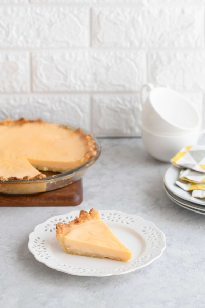 Classic Custard Pie With Nutmeg