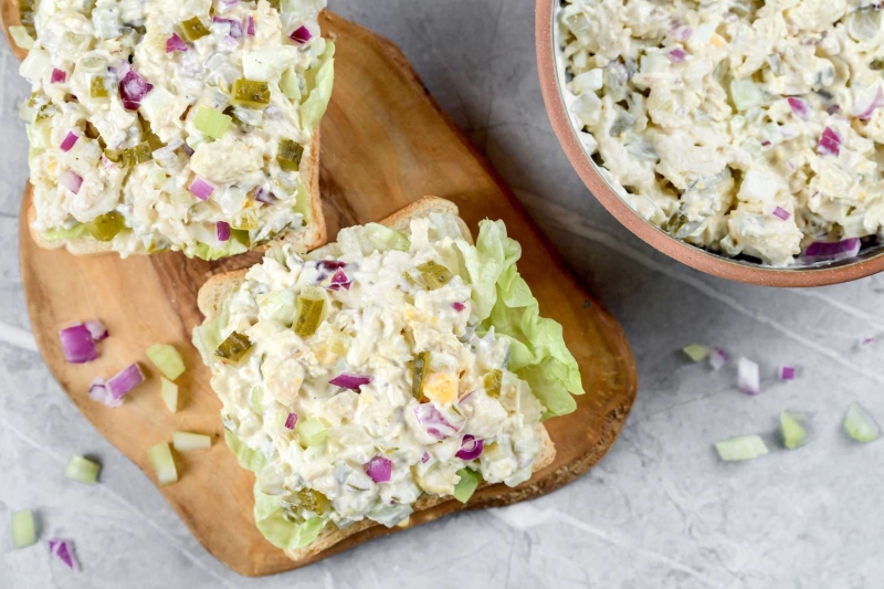 The Best Ever Chicken Salad Sandwich Recipe Has Eggs