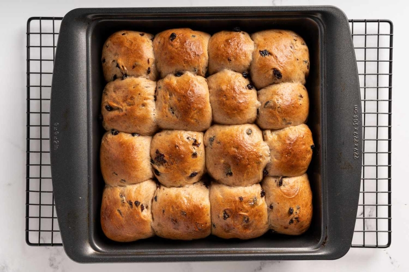 Bread Machine Hot Cross Buns