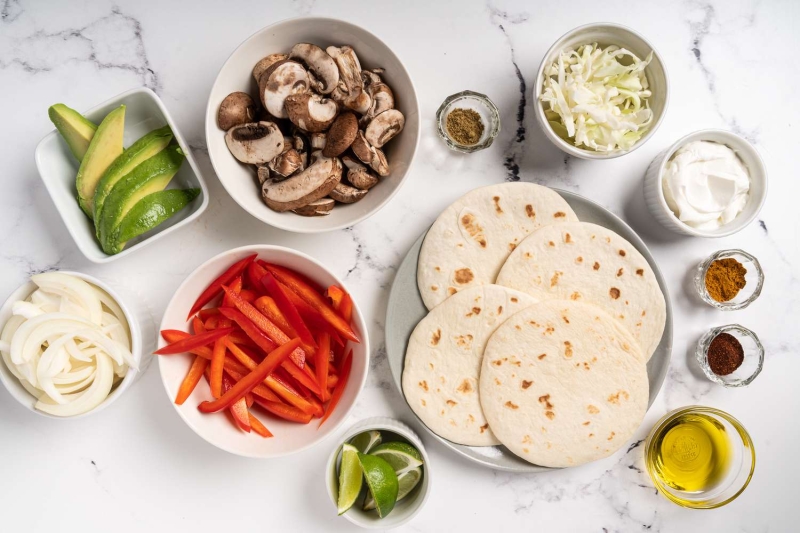 Vegetarian Mushroom Tacos