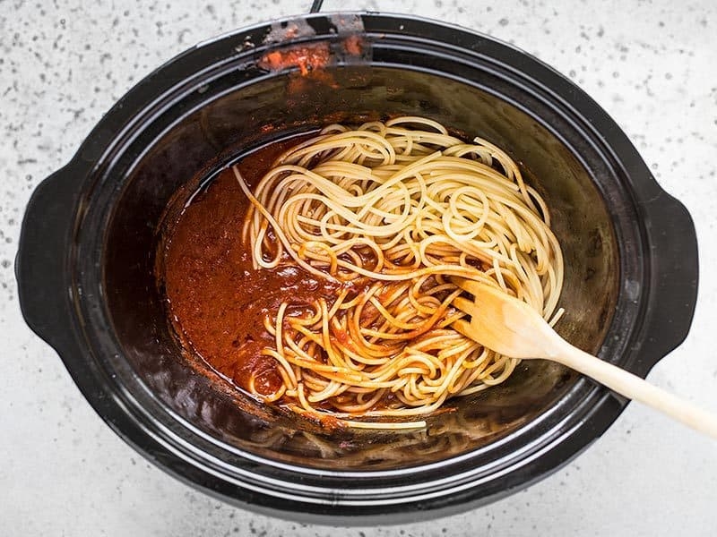 Giant Slow Cooker Meatballs