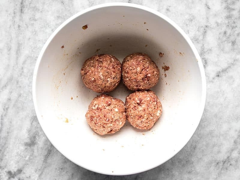 Giant Slow Cooker Meatballs