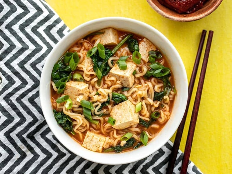 Gochujang Ramen with Tofu