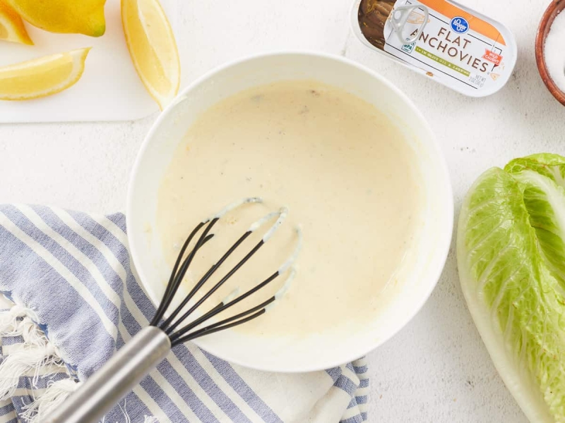 Homemade Caesar Dressing