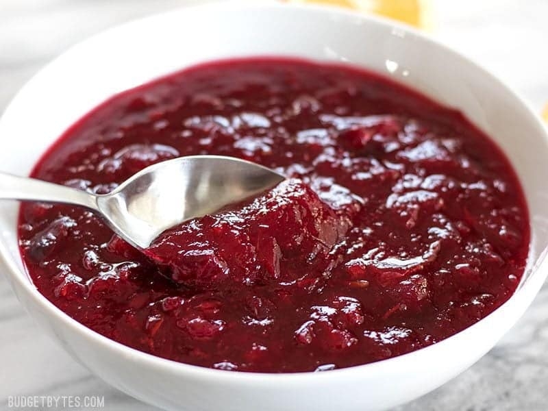 Homemade Cranberry Sauce