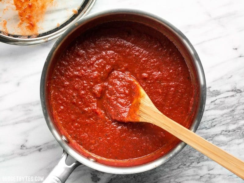 Homemade Pizza Sauce Recipe