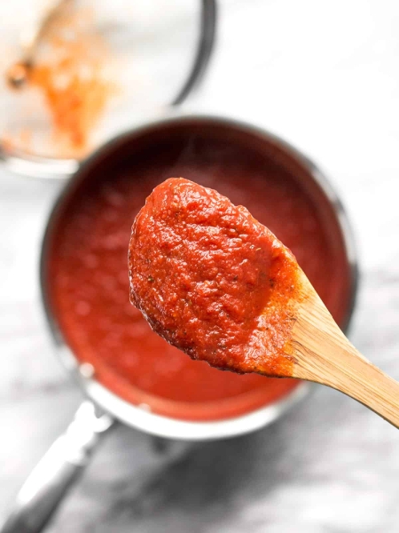 Homemade Pizza Sauce Recipe