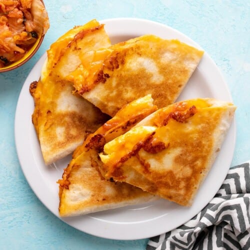 Kimchi Quesadillas