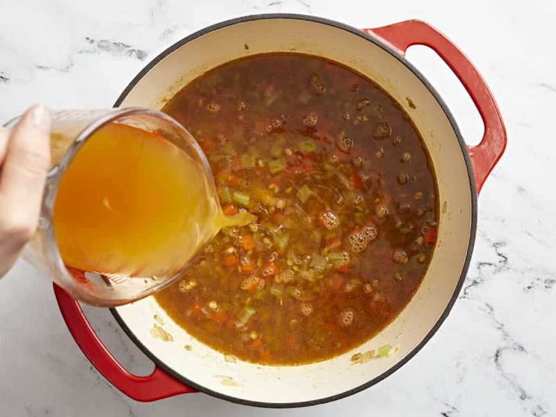 Mediterranean Lentil Soup
