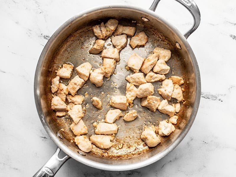 One Pot Creamy Pesto Chicken Pasta