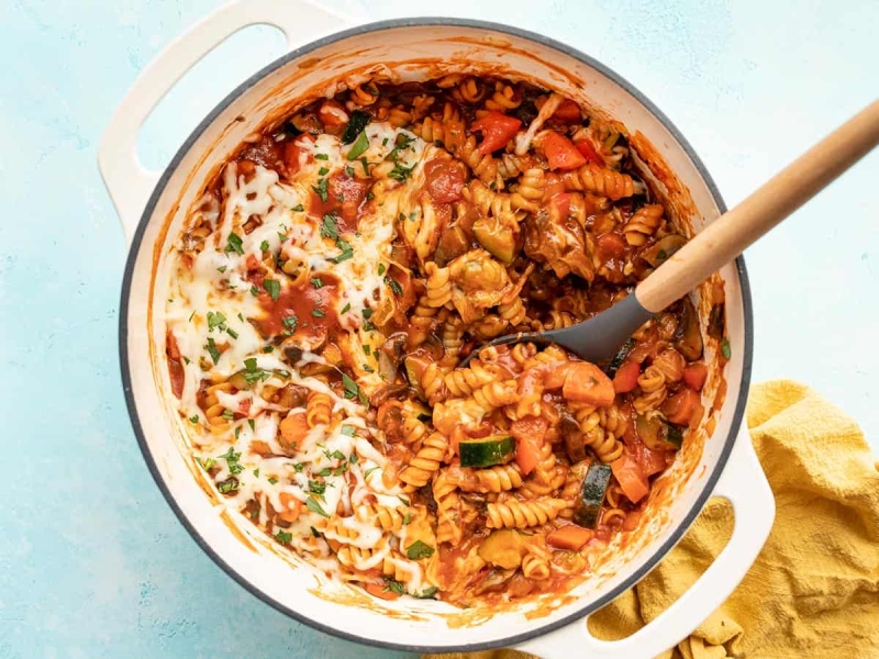 One Pot Veggie Pasta