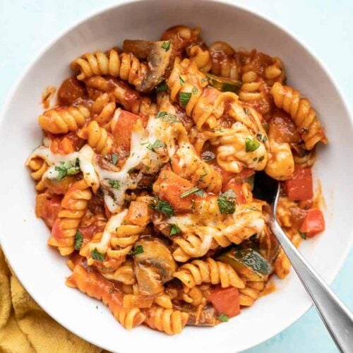 One Pot Veggie Pasta