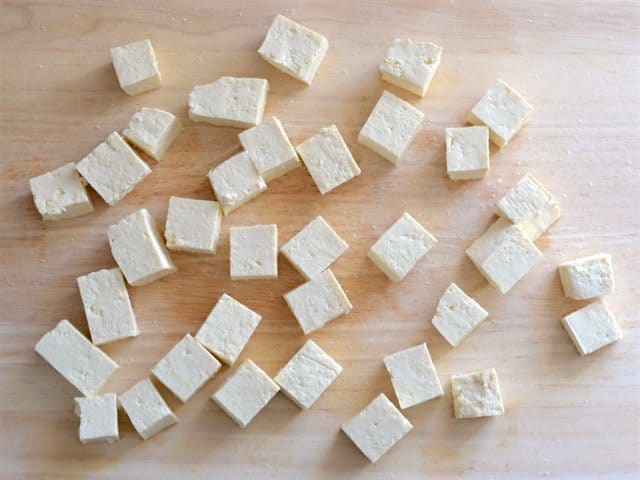 Pan Fried Sesame Tofu with Broccoli